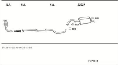 WALKER FO75014 WALKER FO75014