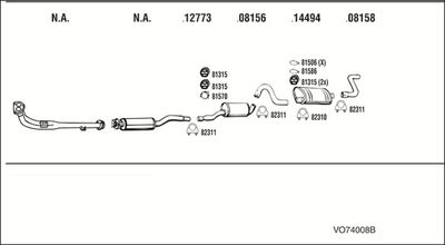 WALKER VO74008B