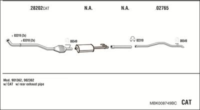 WALKER MBK008749BC