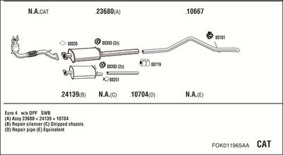 WALKER FOK011965AA
