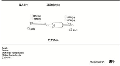 WALKER MBK005696A