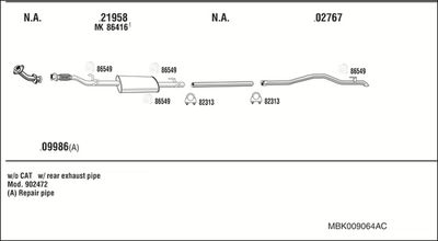 WALKER MBK009064AC