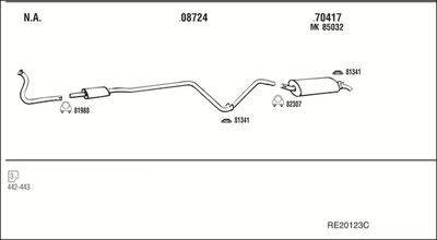 WALKER RE20123C