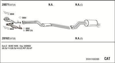 WALKER BWH16828B