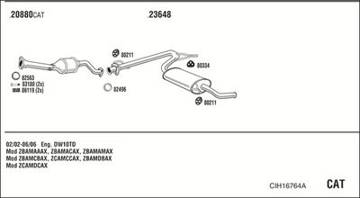 WALKER CIH16764A