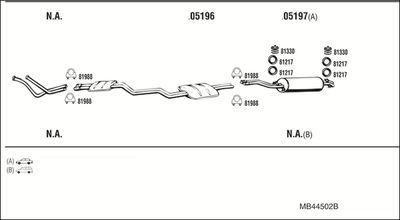 WALKER MB44502B