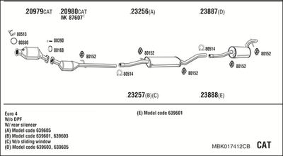 WALKER MBK017412CB