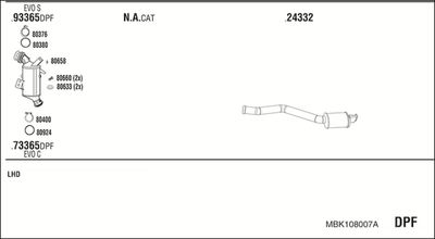 WALKER MBK108007A