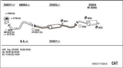 WALKER NIK017158AA