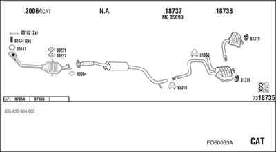 WALKER FO60033A WALKER FO60033A