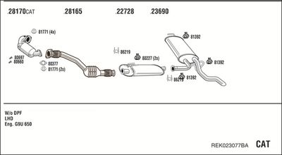WALKER REK023077BA