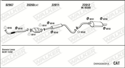 WALKER DWK009031A