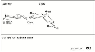 WALKER CIH16665AA