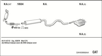 WALKER SAH09966AA