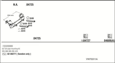 WALKER VW70311A
