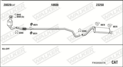 WALKER FIK005931A