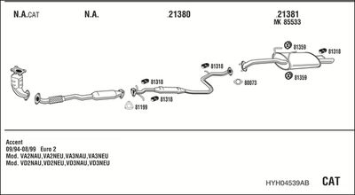 WALKER HYH04539AB