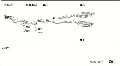 WALKER MBH31494A