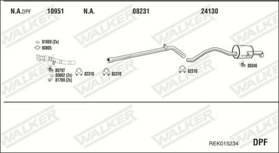 WALKER REK015234 WALKER REK015234