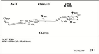 WALKER PET18310B