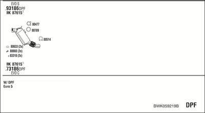 WALKER BWK059219B
