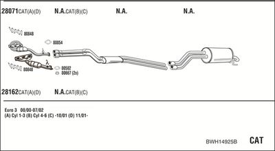 WALKER BWH14925B