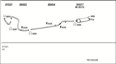 WALKER RE10043B