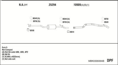 WALKER MBK030939AB