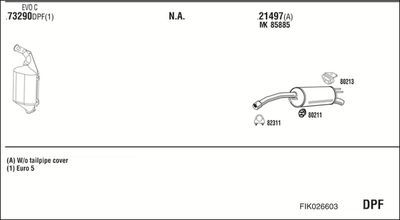 WALKER FIK026603 WALKER FIK026603