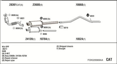 WALKER FOK029969AA