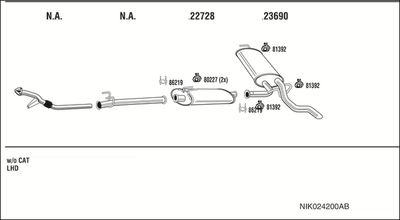 WALKER NIK024200AB