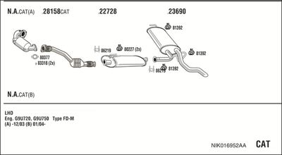 WALKER NIK016952AA