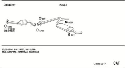 WALKER CIH16664A