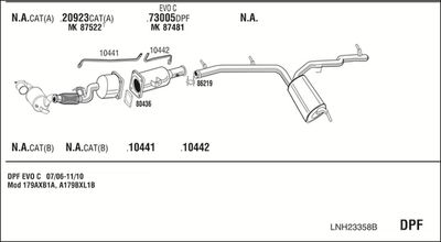 WALKER LNH23358B