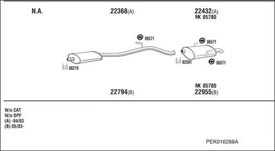 WALKER PEK016288A