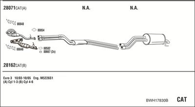 WALKER BWH17830B