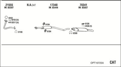 WALKER OPT10725A WALKER OPT10725A