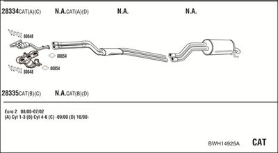 WALKER BWH14925A