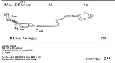 WALKER PEK031740AF