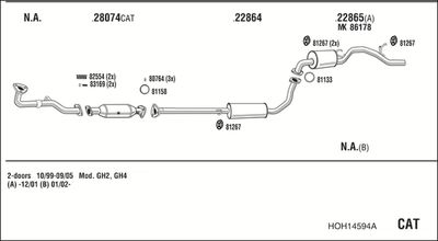 WALKER HOH14594A