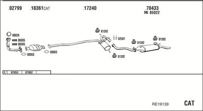 WALKER RE19139 WALKER RE19139