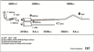 WALKER FOK019599AC