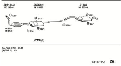 WALKER PET18310AA