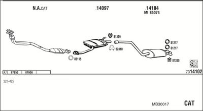 WALKER MB30017