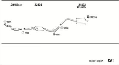 WALKER REK016503A WALKER REK016503A