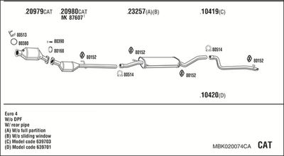 WALKER MBK020074CA