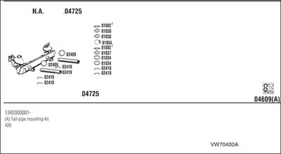 WALKER VW70400A