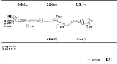 WALKER REK029989 WALKER REK029989