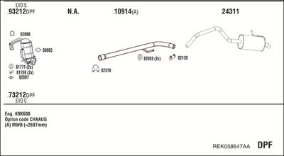 WALKER REK058647AA