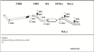 WALKER MB83076B
